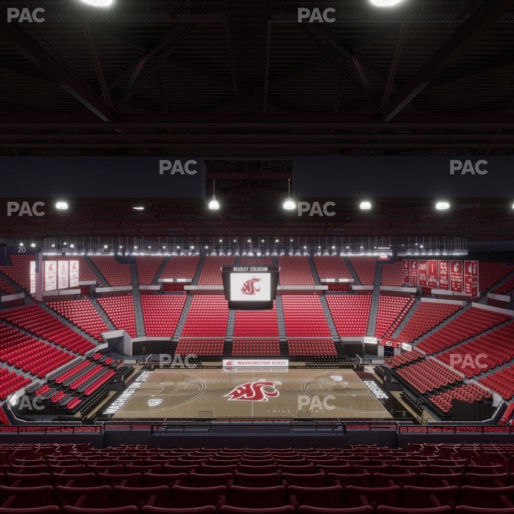 Beasley Coliseum - Section Upper 32 Seat View