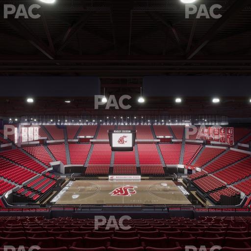 Beasley Coliseum - Section Upper 32 Seat View