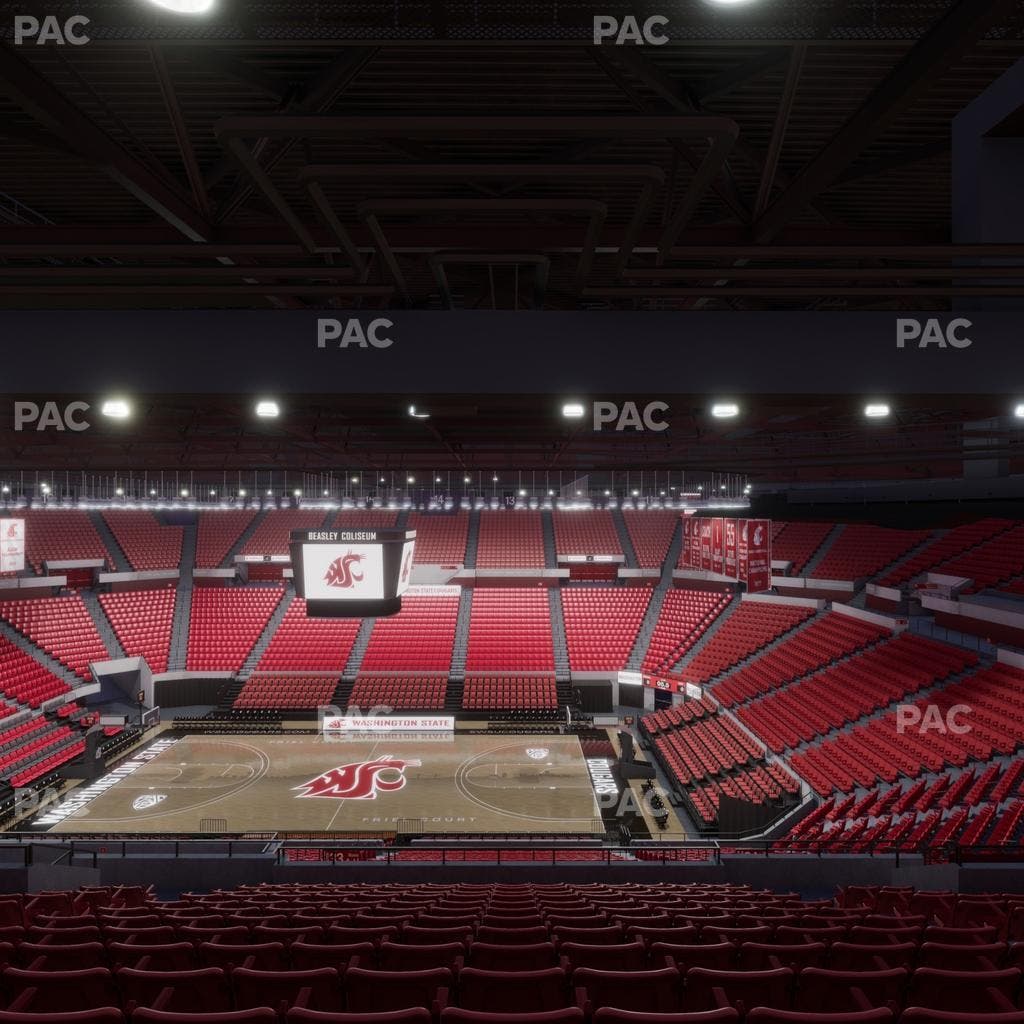 Beasley Coliseum - Section Upper 33 Seat View