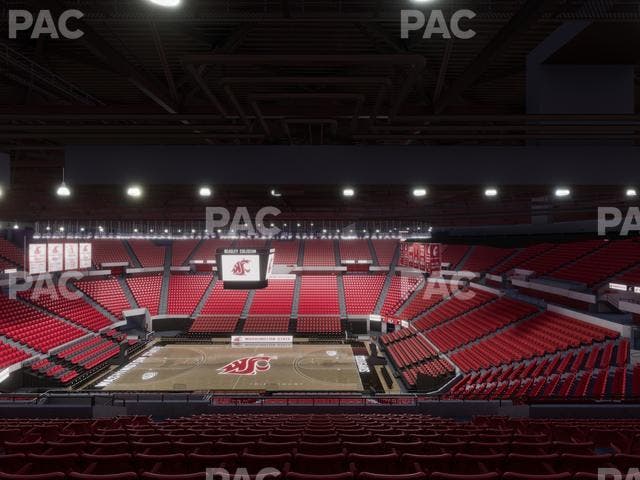 Beasley Coliseum - Section Upper 33 Seat View