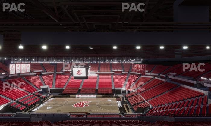 Beasley Coliseum - Section Upper 33 Seat View