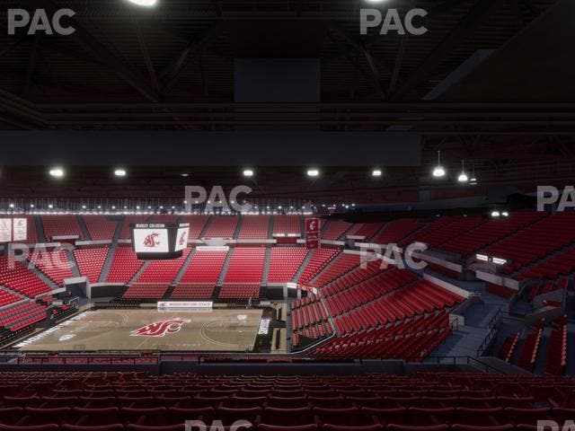 Beasley Coliseum - Section Upper 34 Seat View