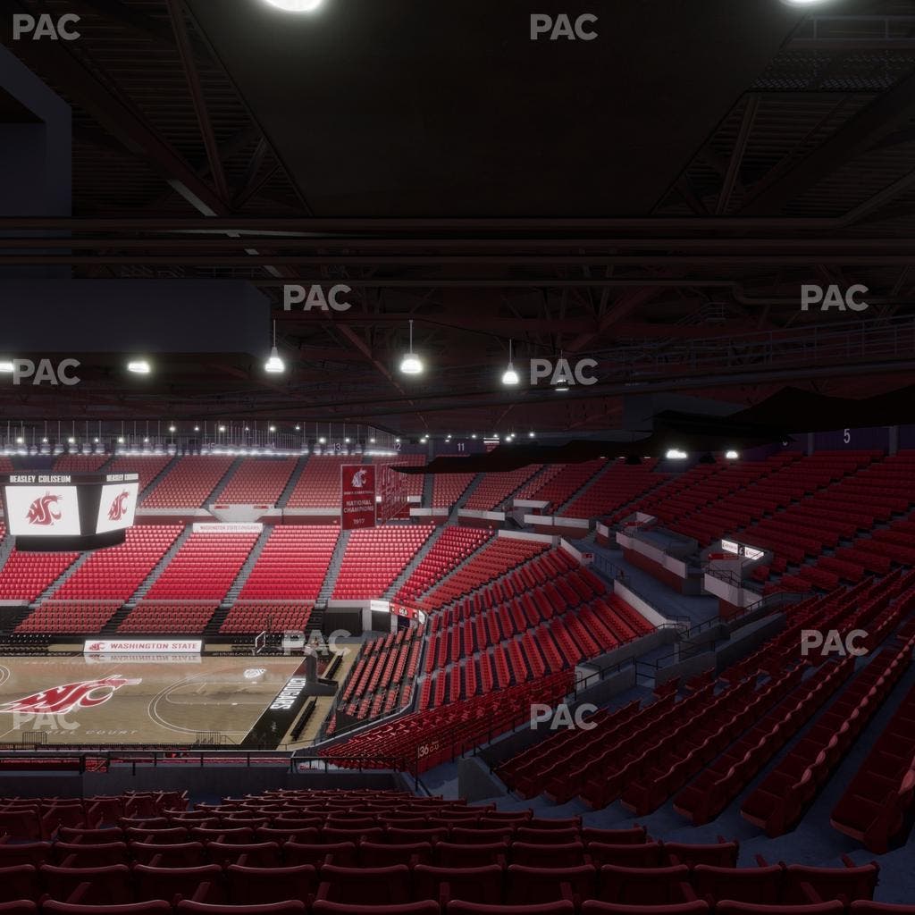 Beasley Coliseum - Section Upper 35 Seat View