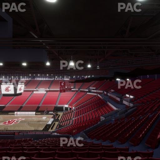 Beasley Coliseum - Section Upper 35 Seat View