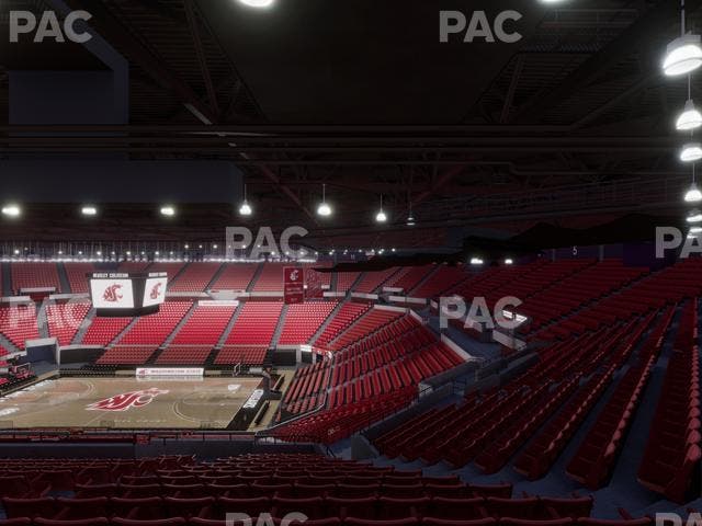 Beasley Coliseum - Section Upper 35 Seat View