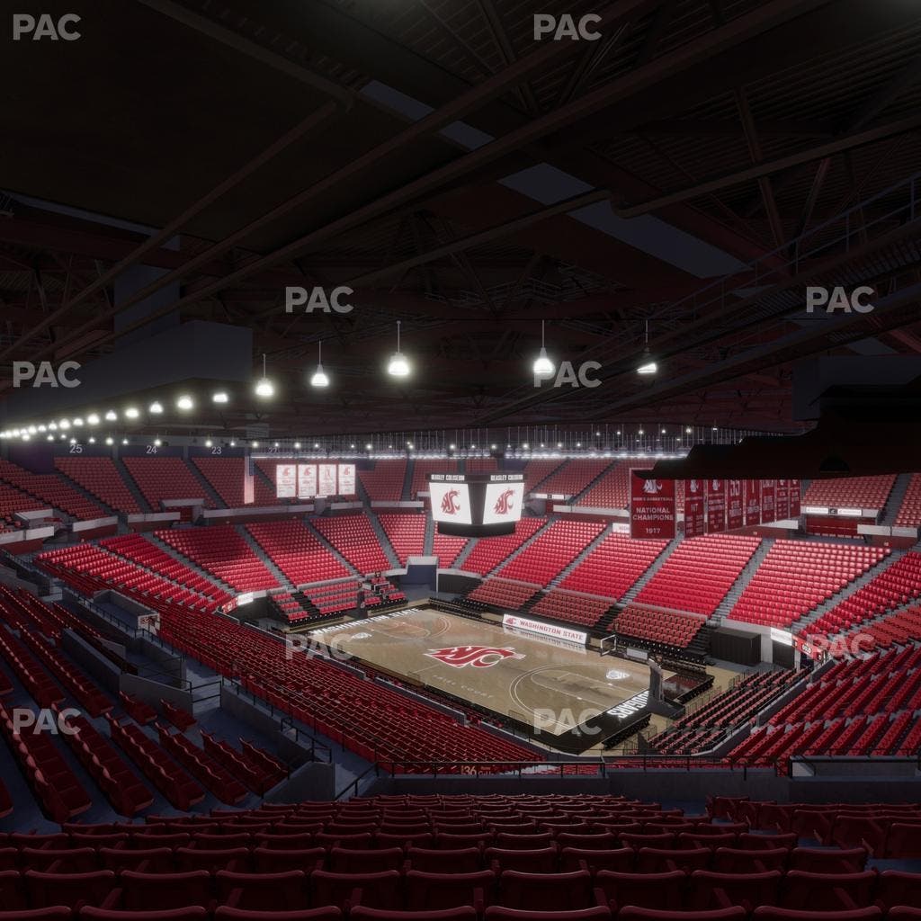 Beasley Coliseum - Section Upper 36 Seat View