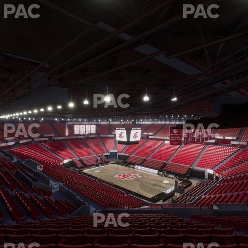 Beasley Coliseum - Section Upper 36 Seat View
