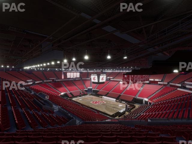 Beasley Coliseum - Section Upper 36 Seat View