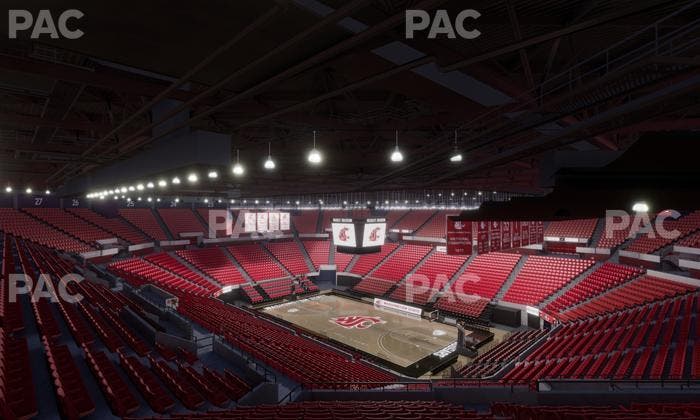 Beasley Coliseum - Section Upper 36 Seat View