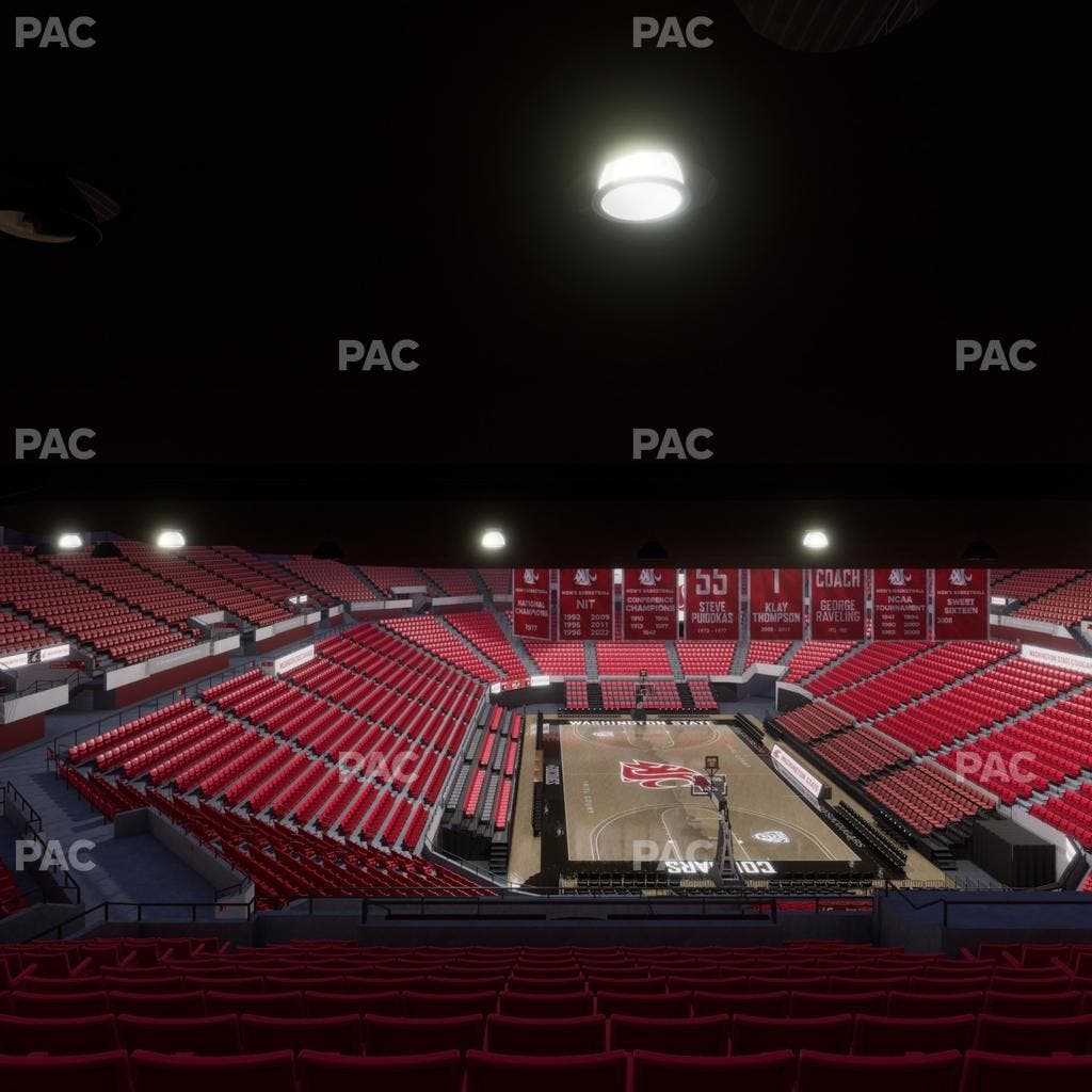 Beasley Coliseum - Section Upper 4 Seat View