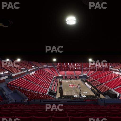 Beasley Coliseum - Section Upper 4 Seat View