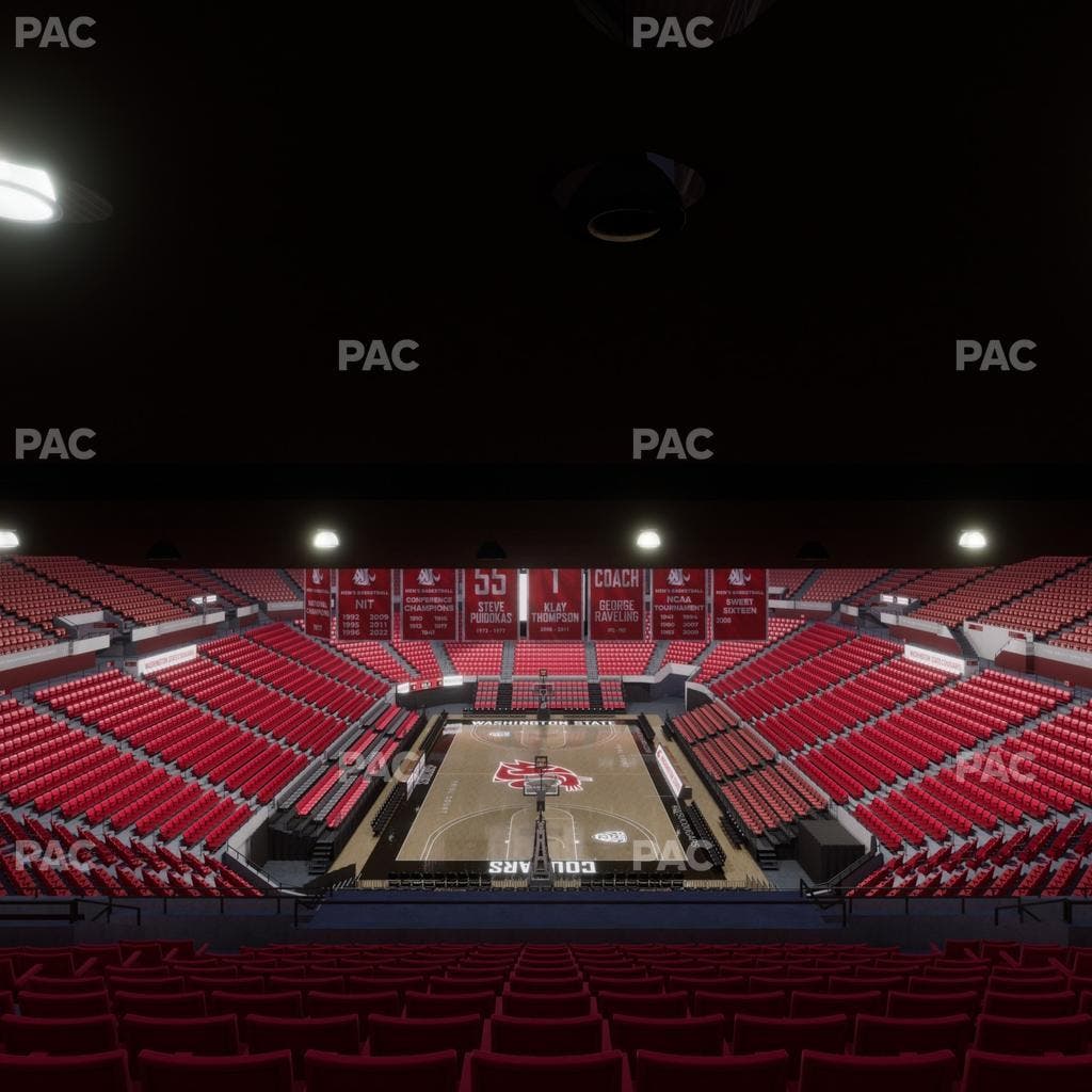 Beasley Coliseum - Section Upper 5 Seat View