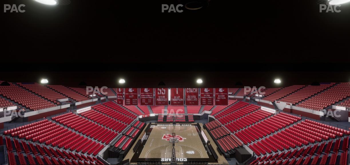 Beasley Coliseum - Section Upper 5 Seat View