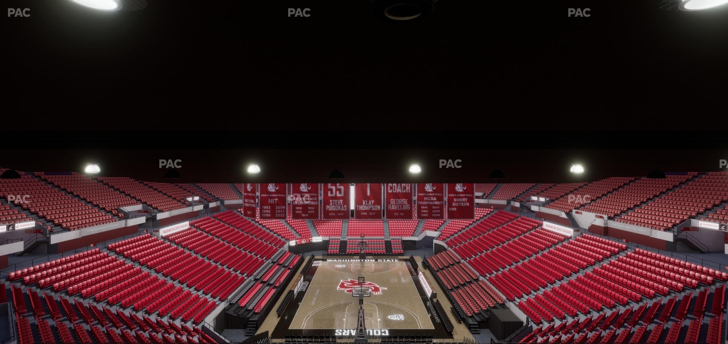 Beasley Coliseum - Section Upper 5 Seat View