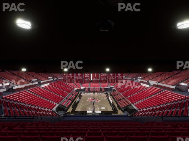 Beasley Coliseum - Section Upper 5 Seat View