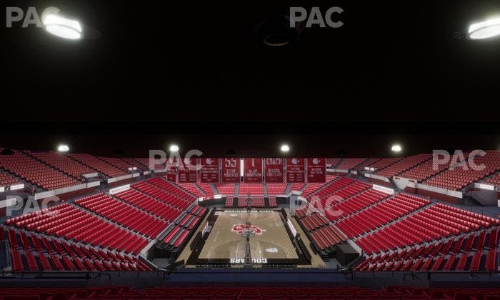 Beasley Coliseum - Section Upper 5 Seat View