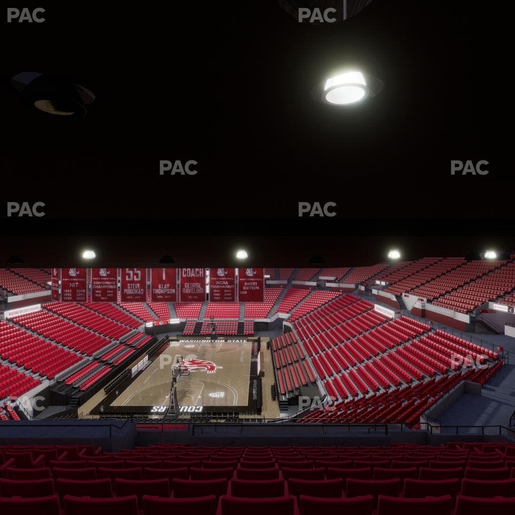 Beasley Coliseum - Section Upper 6 Seat View
