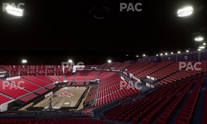 Beasley Coliseum - Section Upper 7 Seat View
