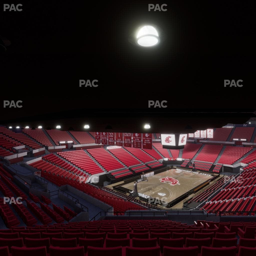 Beasley Coliseum - Section Upper 8 Seat View