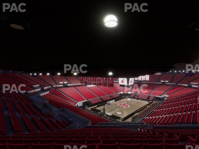 Beasley Coliseum - Section Upper 8 Seat View