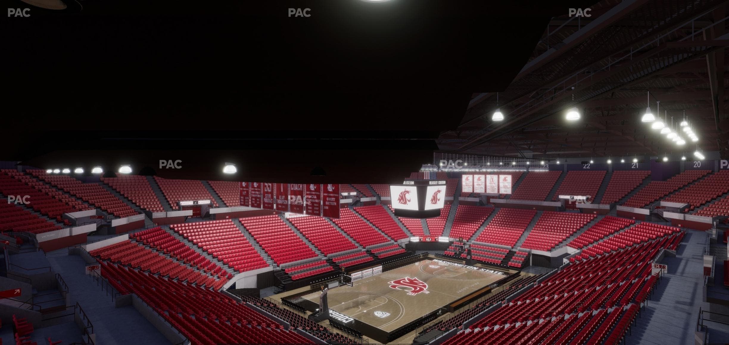 Beasley Coliseum - Section Upper 9 Seat View