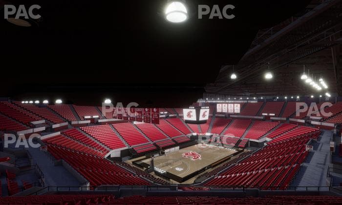 Beasley Coliseum - Section Upper 9 Seat View