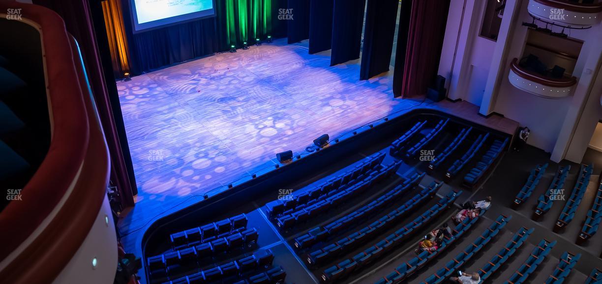 Belk Theater at Blumenthal Performing Arts Center - Section Balcony Box Left 2 Seat View