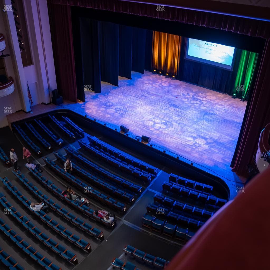 Belk Theater at Blumenthal Performing Arts Center - Section Balcony Box Right 2 Seat View