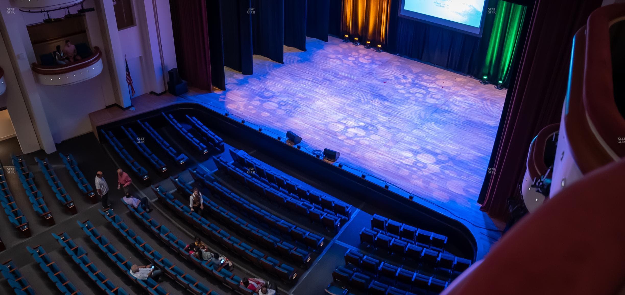 Belk Theater at Blumenthal Performing Arts Center - Section Balcony Box Right 2 Seat View