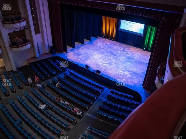 Belk Theater at Blumenthal Performing Arts Center - Section Balcony Box Right 2 Seat View