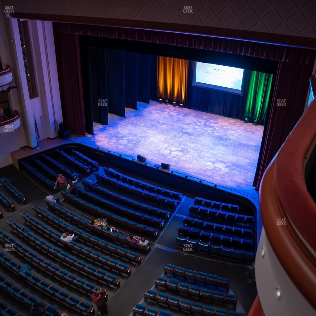 Belk Theater at Blumenthal Performing Arts Center - Section Balcony Box Right 3 Seat View