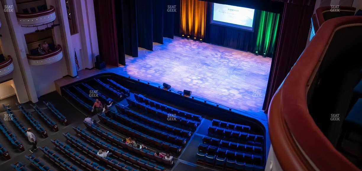 Belk Theater at Blumenthal Performing Arts Center - Section Balcony Box Right 3 Seat View