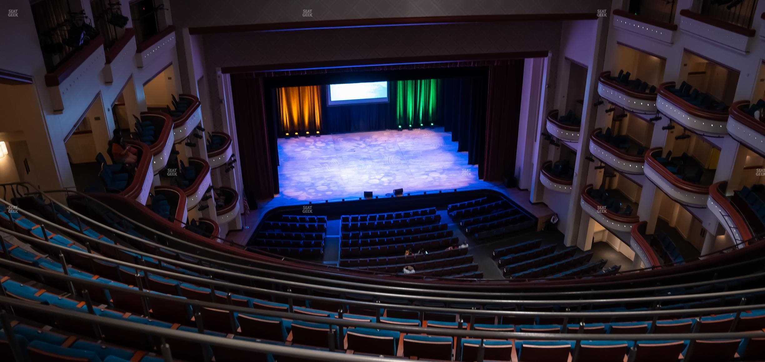 Belk Theater at Blumenthal Performing Arts Center - Section Balcony Left Seat View