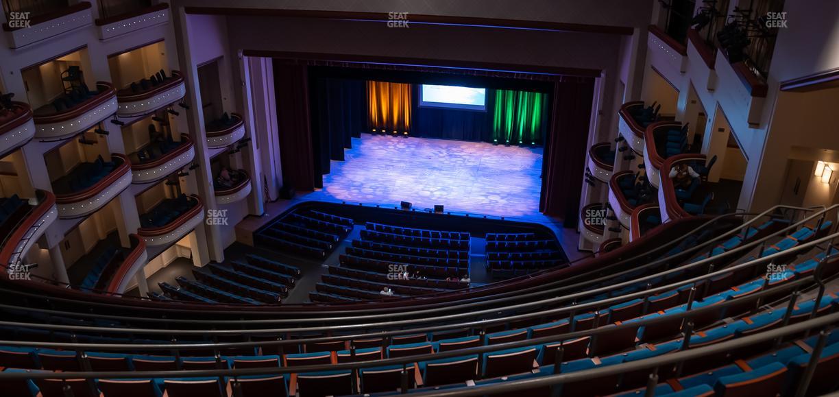 Belk Theater at Blumenthal Performing Arts Center - Section Balcony Right Seat View