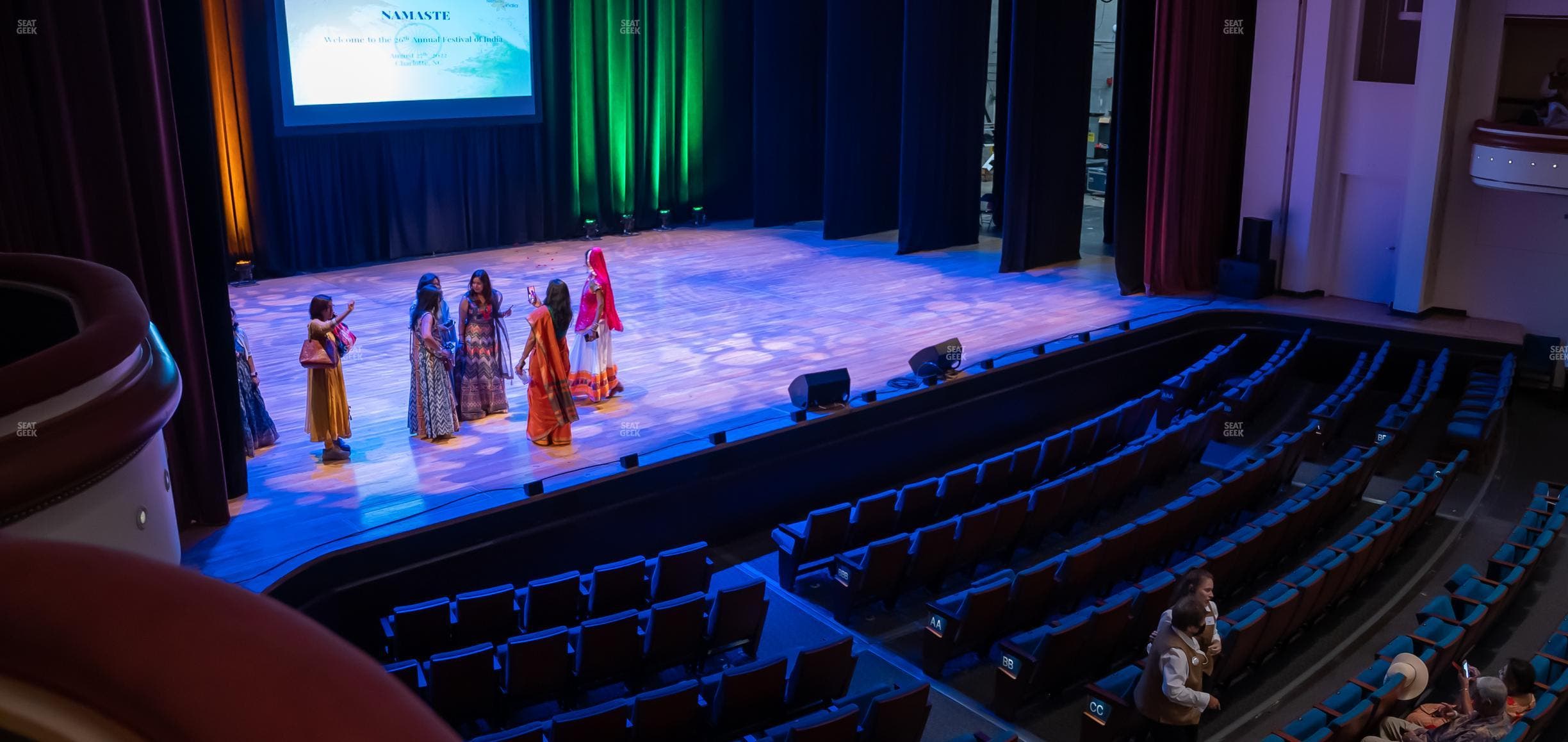 Belk Theater at Blumenthal Performing Arts Center - Section Grand Tier Box Left 2 Seat View