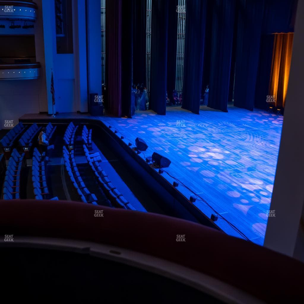 Belk Theater at Blumenthal Performing Arts Center - Section Grand Tier Box Right 1 Seat View