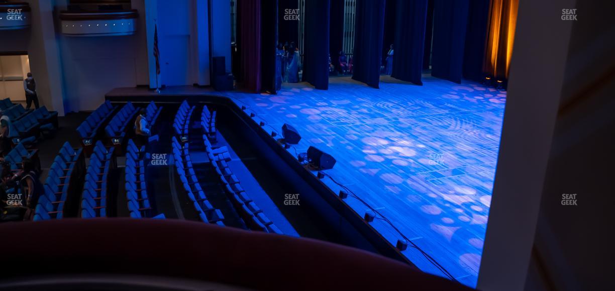 Belk Theater at Blumenthal Performing Arts Center - Section Grand Tier Box Right 1 Seat View