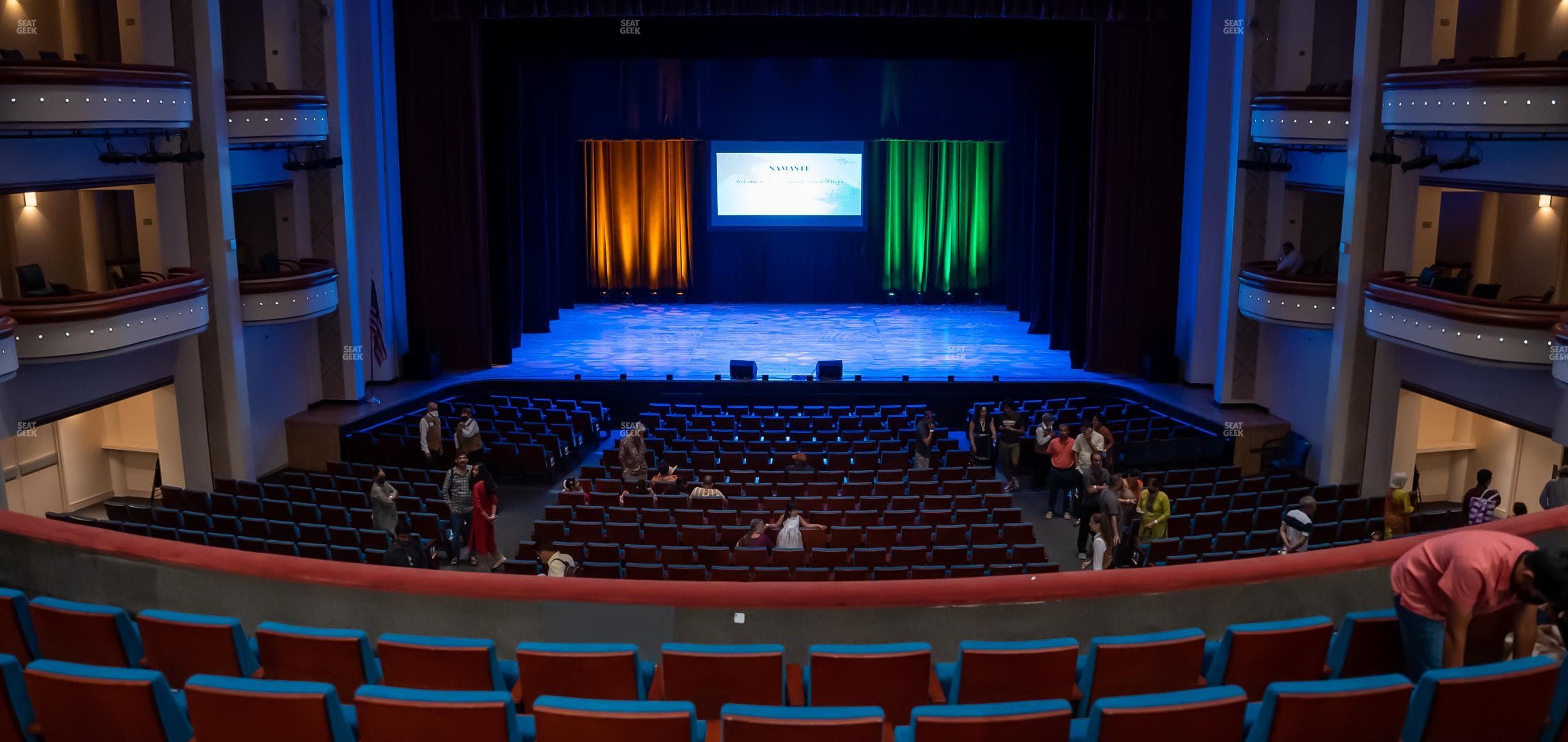 Belk Theater at Blumenthal Performing Arts Center - Section Grand Tier Center Seat View