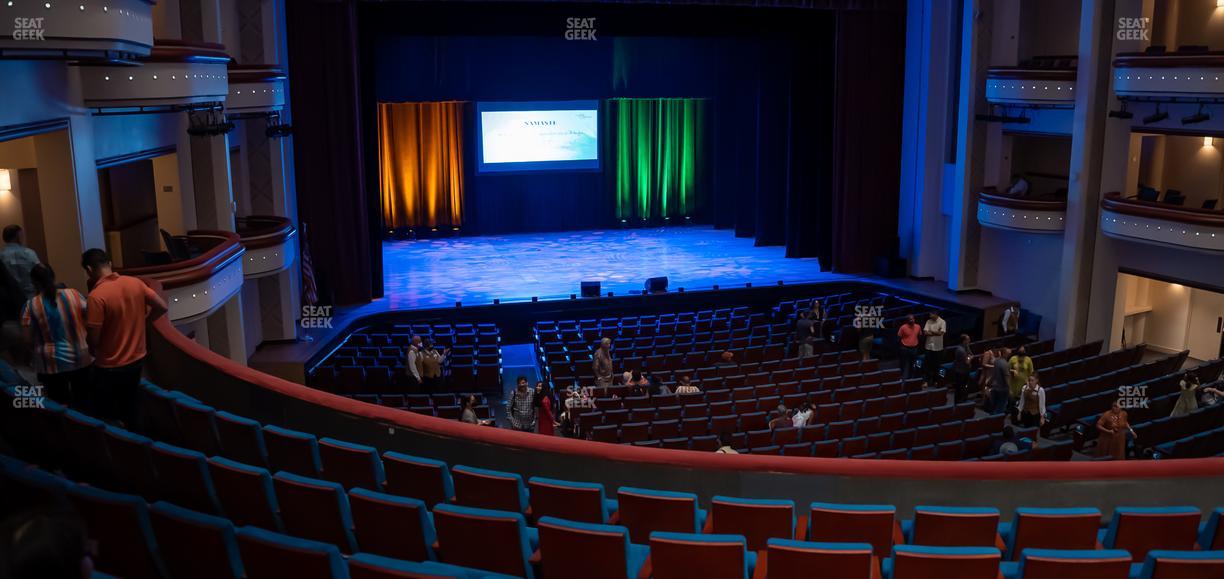 Belk Theater at Blumenthal Performing Arts Center - Section Grand Tier Left Seat View