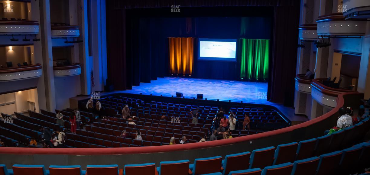 Belk Theater at Blumenthal Performing Arts Center - Section Grand Tier Right Seat View