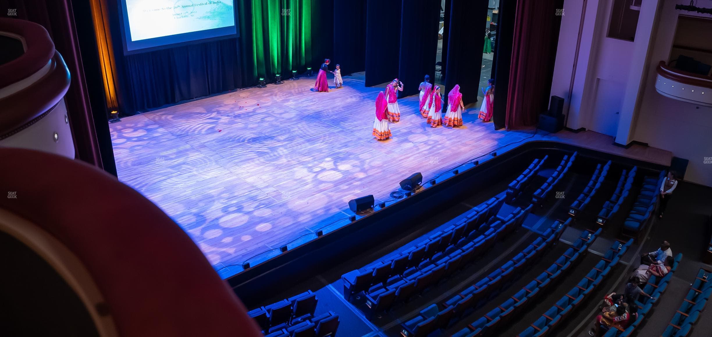 Belk Theater at Blumenthal Performing Arts Center - Section Mezzanine Box Left 2 Seat View