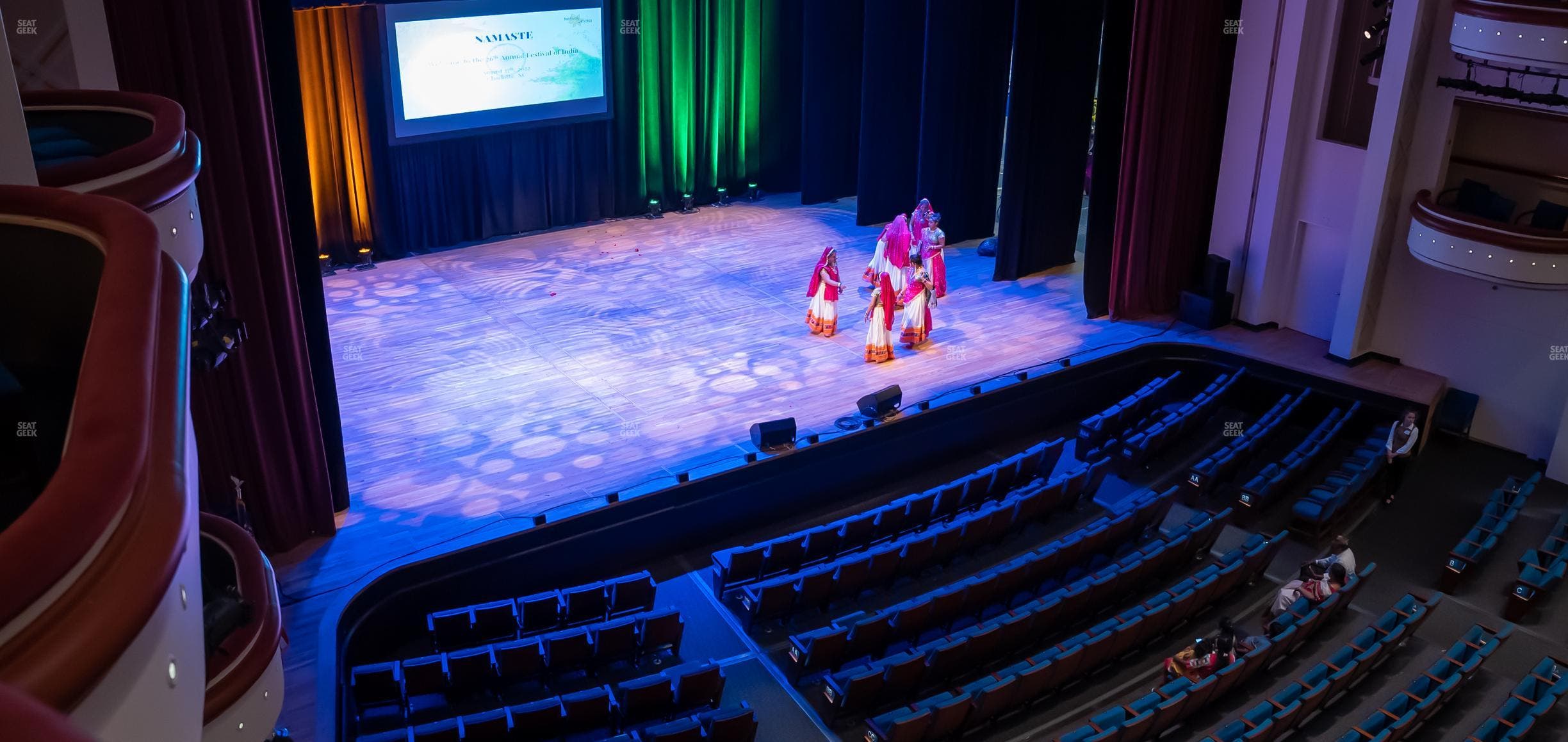 Belk Theater at Blumenthal Performing Arts Center - Section Mezzanine Box Left 3 Seat View