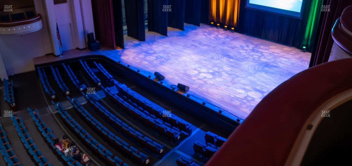 Belk Theater at Blumenthal Performing Arts Center - Section Mezzanine Box Right 2 Seat View
