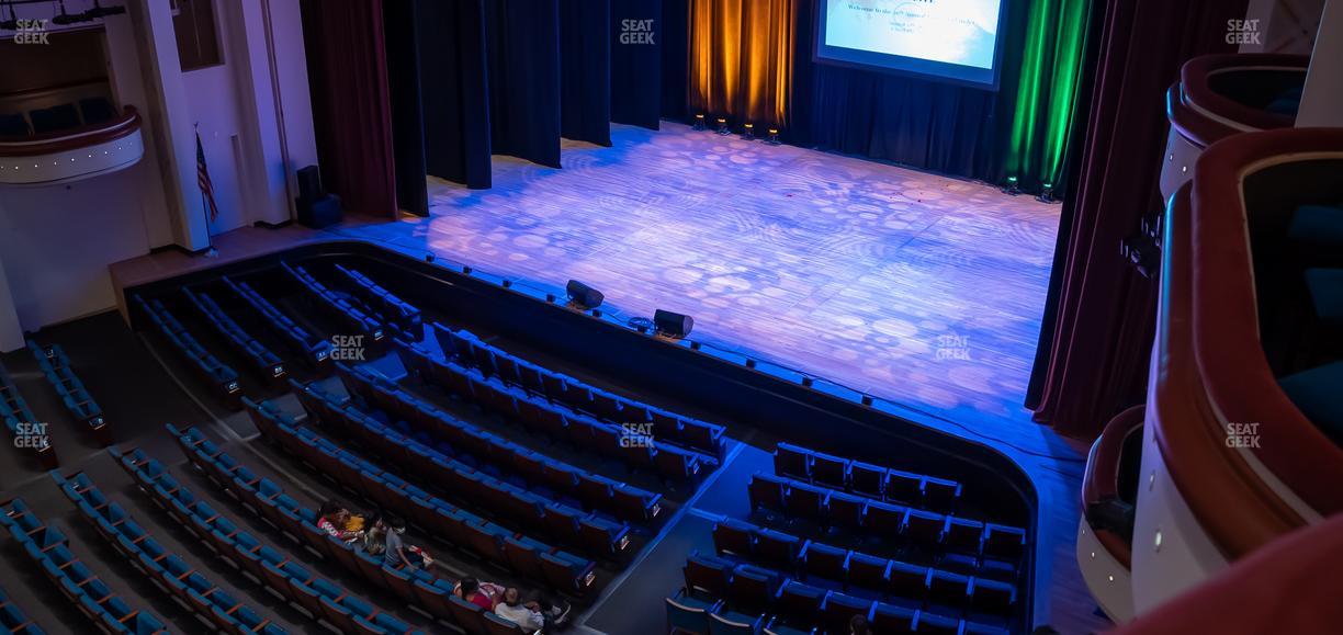 Belk Theater at Blumenthal Performing Arts Center - Section Mezzanine Box Right 3 Seat View