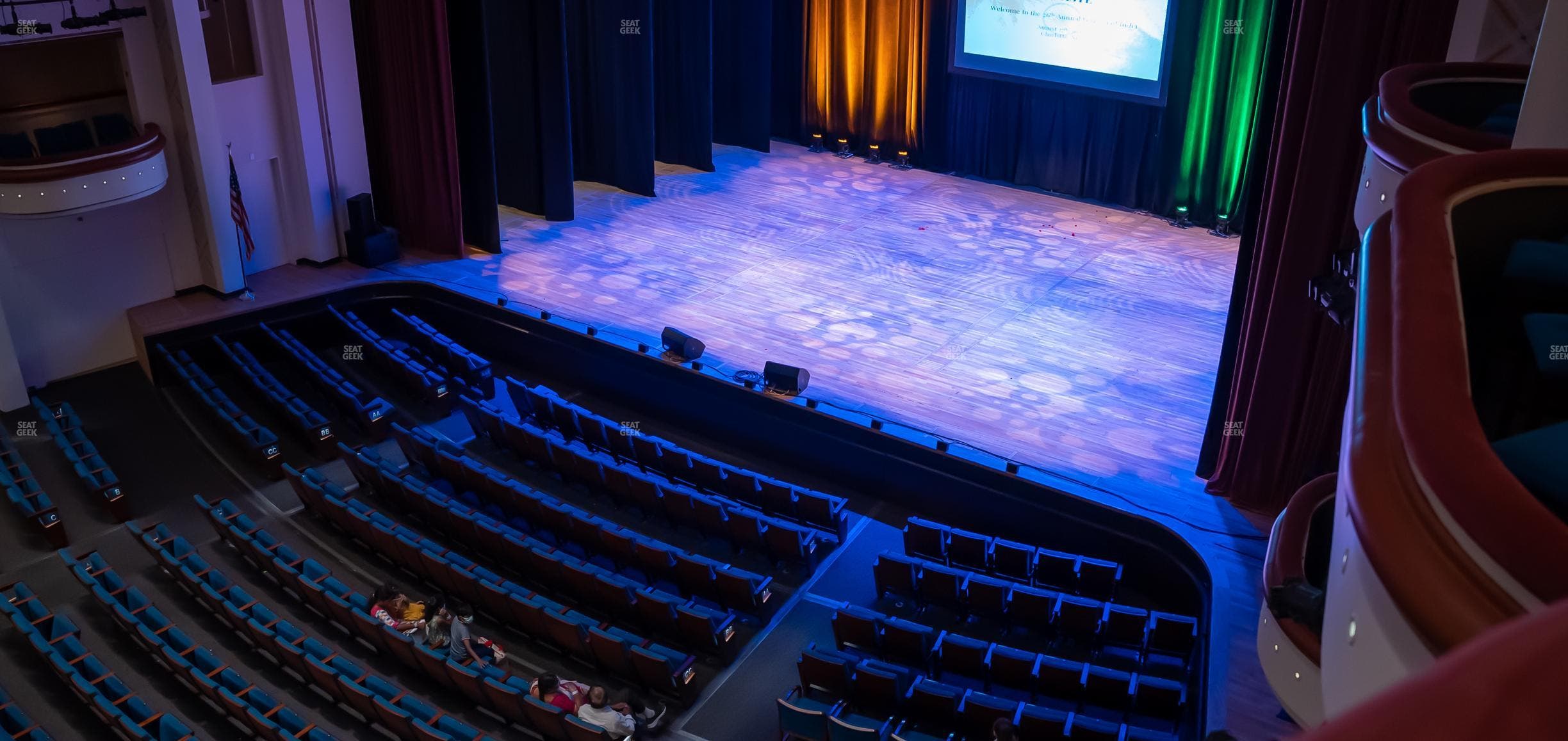 Belk Theater at Blumenthal Performing Arts Center - Section Mezzanine Box Right 3 Seat View