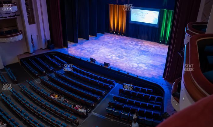 Belk Theater at Blumenthal Performing Arts Center - Section Mezzanine Box Right 3 Seat View