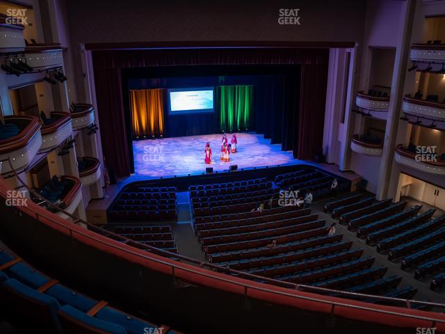 Belk Theater at Blumenthal Performing Arts Center - Section Mezzanine Left Seat View Belk Theater at Blumenthal Performing Arts Center - Section Mezzanine Left Seat View