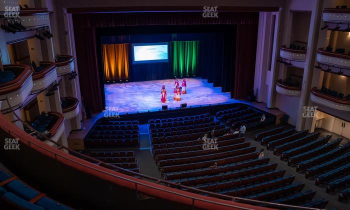 Belk Theater at Blumenthal Performing Arts Center - Section Mezzanine Left Seat View