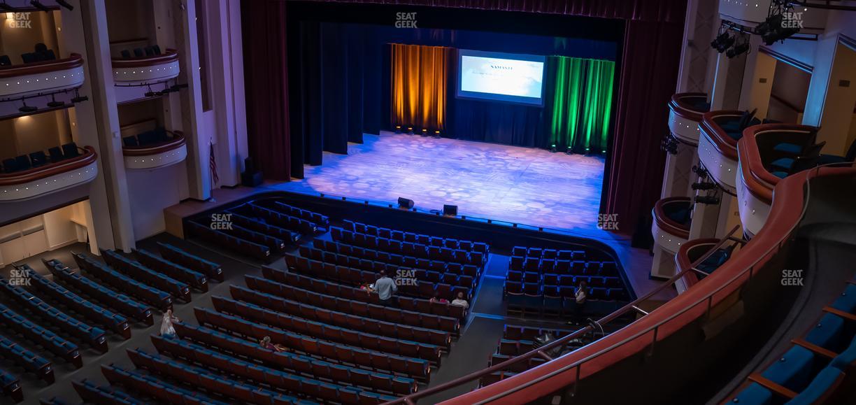 Belk Theater at Blumenthal Performing Arts Center - Section Mezzanine Right Seat View
