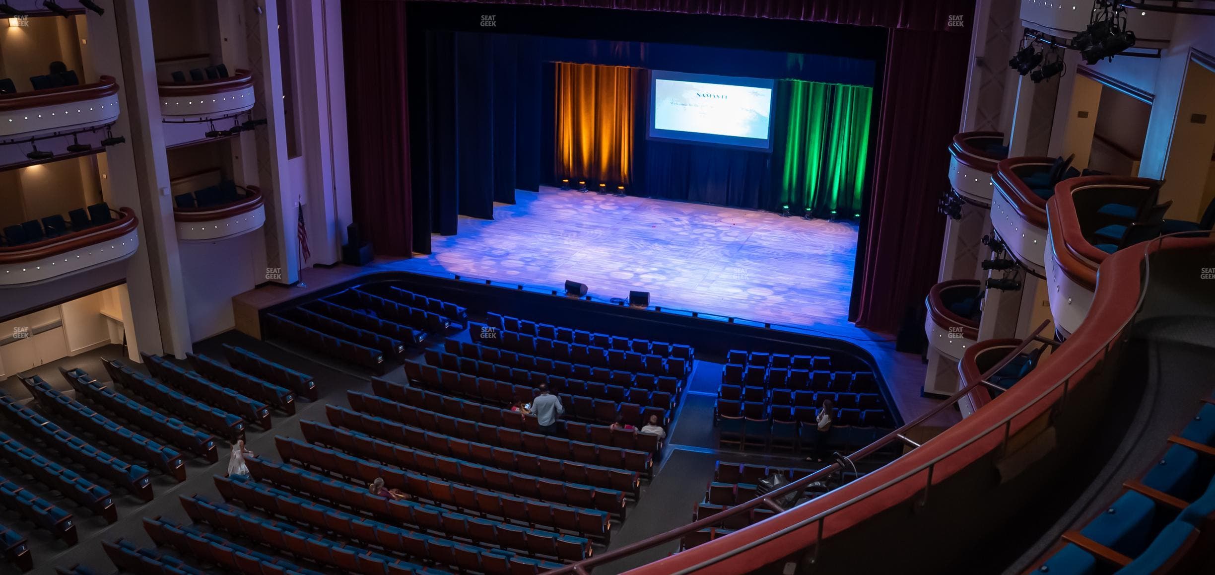 Belk Theater at Blumenthal Performing Arts Center - Section Mezzanine Right Seat View